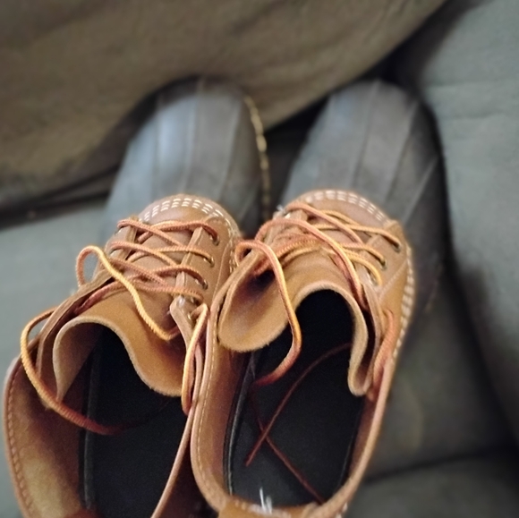 LL Bean CLASSIC Bean Duck Boots Waterproof Unlined Women’s SZ;10 Laces up Shoes. - Picture 3 of 6